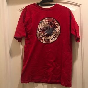 Vans Red Shirt